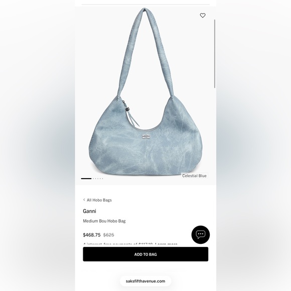 Ganni Celeste Bou Hobo - Picture 8 of 10